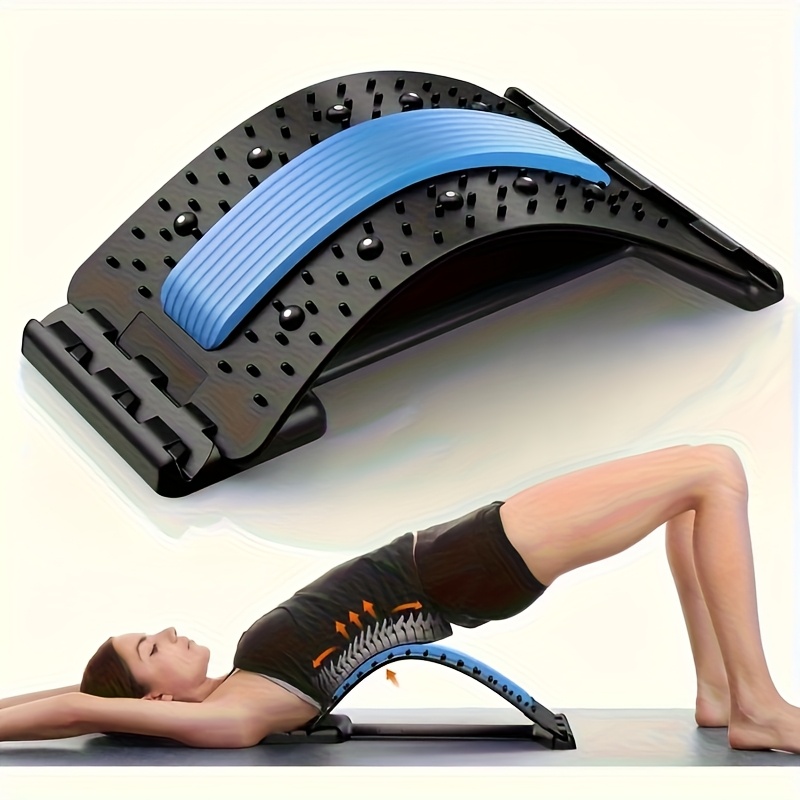 Sports Equipment Images - 3-Level Back Stretcher Posture Corrector Lumbar