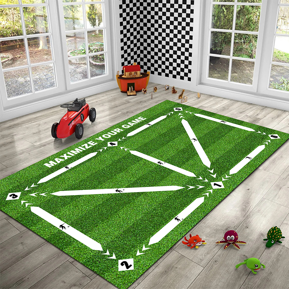 Football Training Cone - Football Training Mat Rug Dribbling Futbol