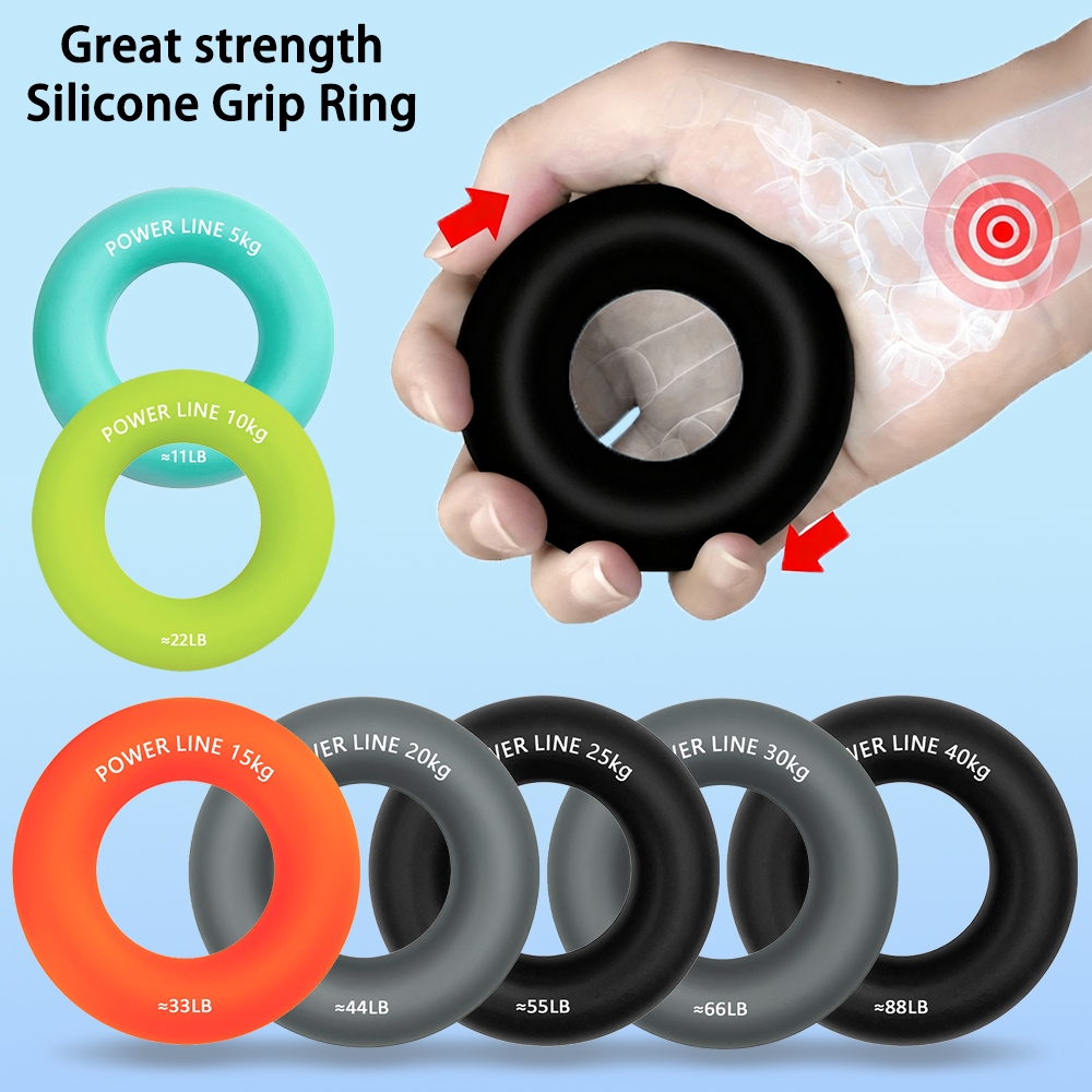 Sports Equipment Nearby - Silicone Hand Trainer Finger Gripper Ring