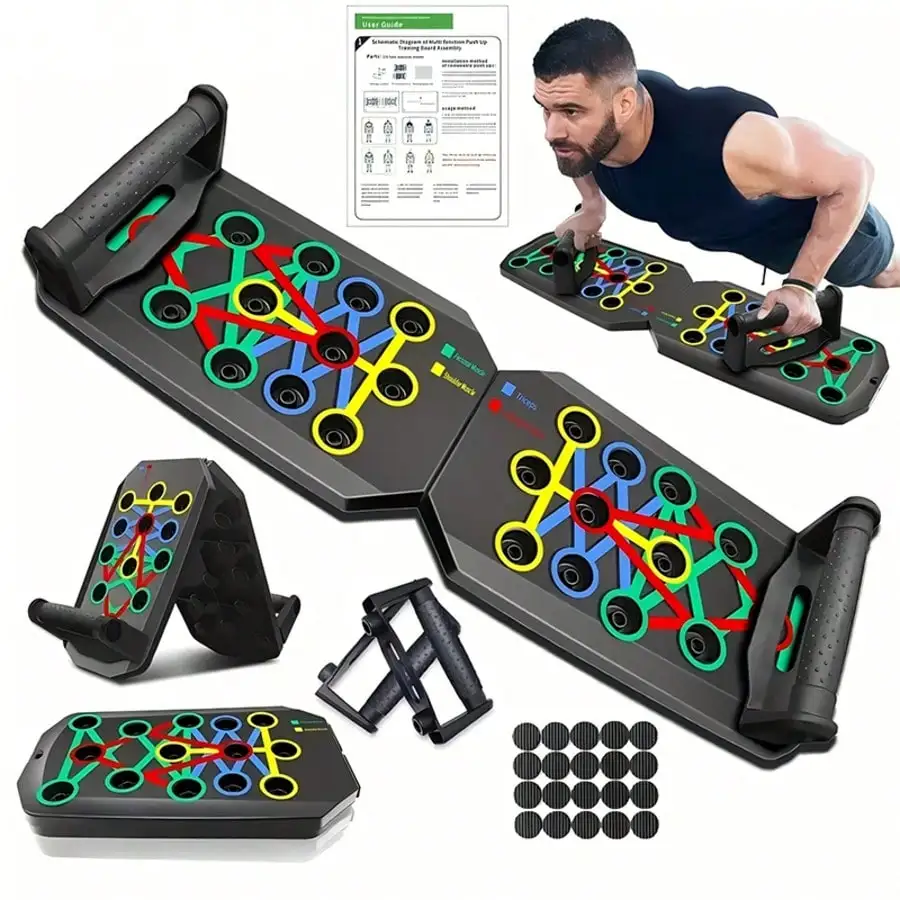 Sports Equipment Nearby - 2026 Premium Multifunctional Push Up Board