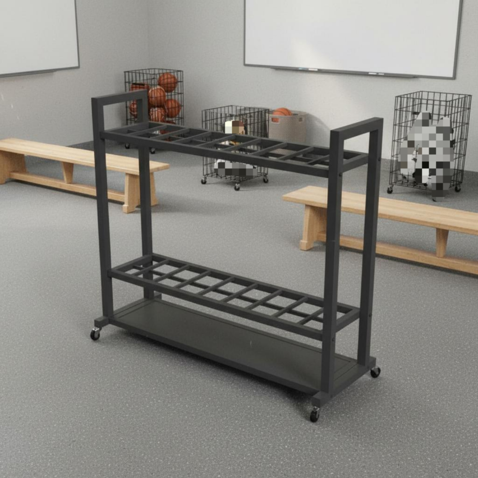 Lacrosse Stick Rack Solid Base - đánh giá và giá Sports Equipment Locker