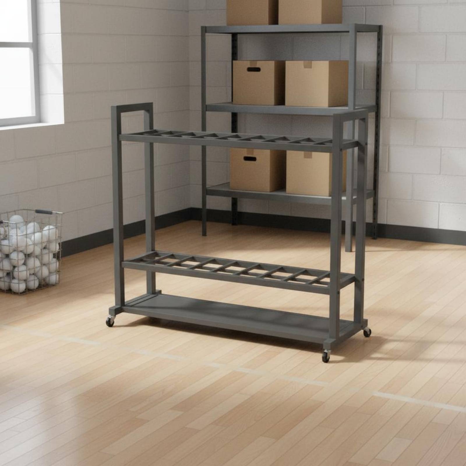 Lacrosse Stick Rack Solid Base - đánh giá và giá Sports Equipment Locker