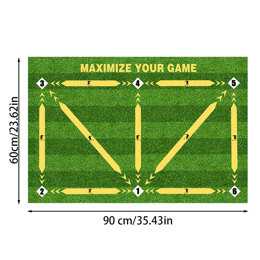 Football Training Mat Rug Drib - đánh giá và giá Football Training Cone