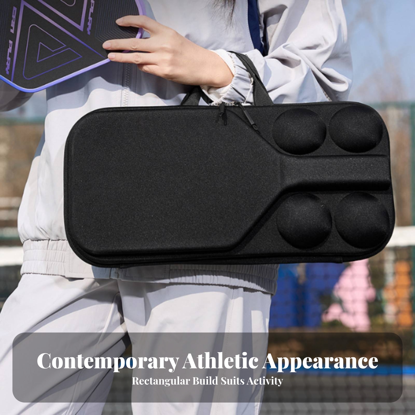 Pickleball Paddle Case Molded  - đánh giá và giá Pickleball Paddle