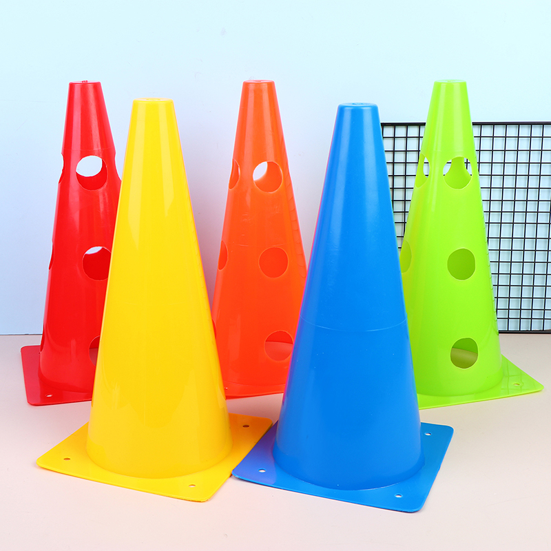 New 5Pcs 32CM Barrier Football - đánh giá và giá Football Training Cone