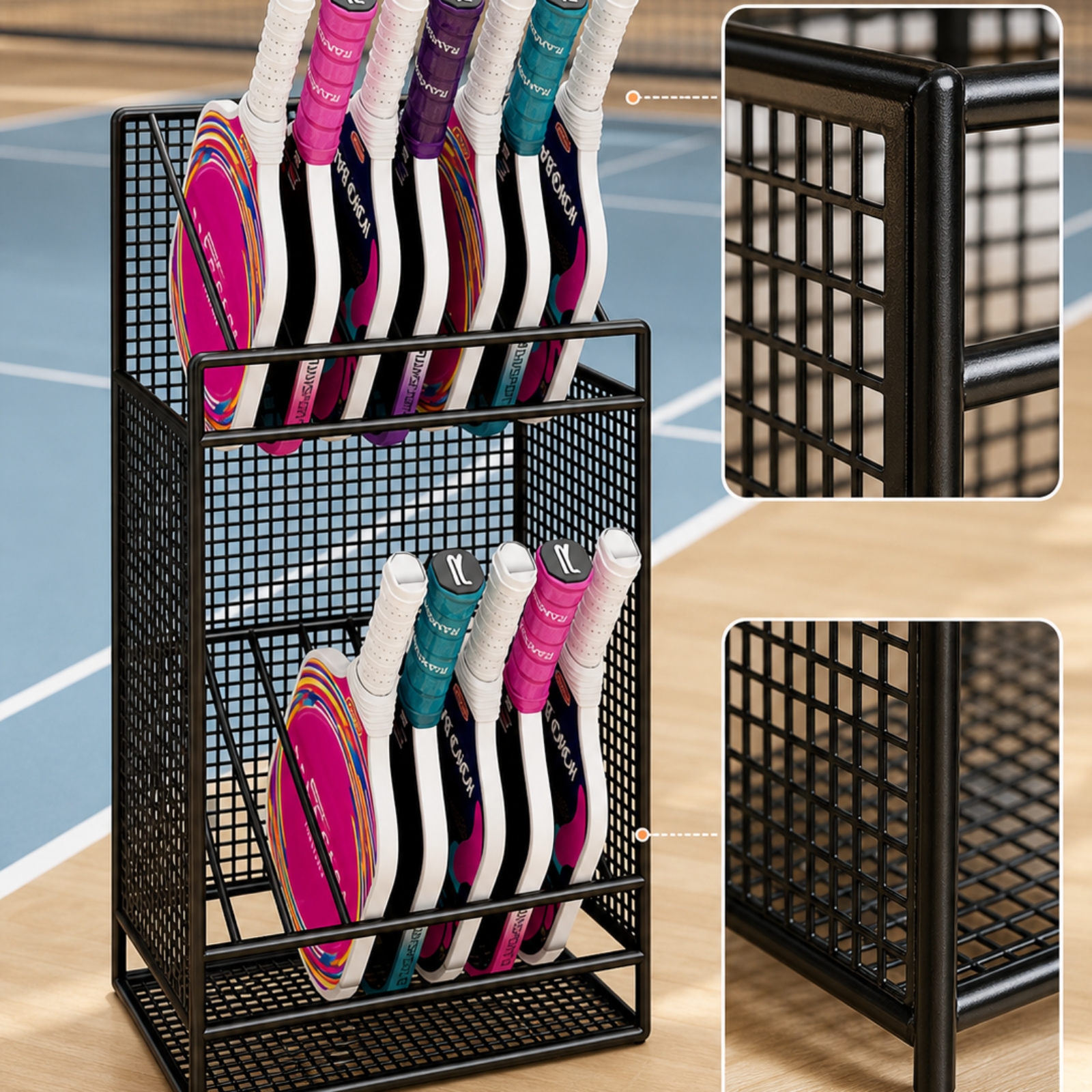 Pickleball Paddle Rack Vertica - đánh giá và giá Pickleball Paddle