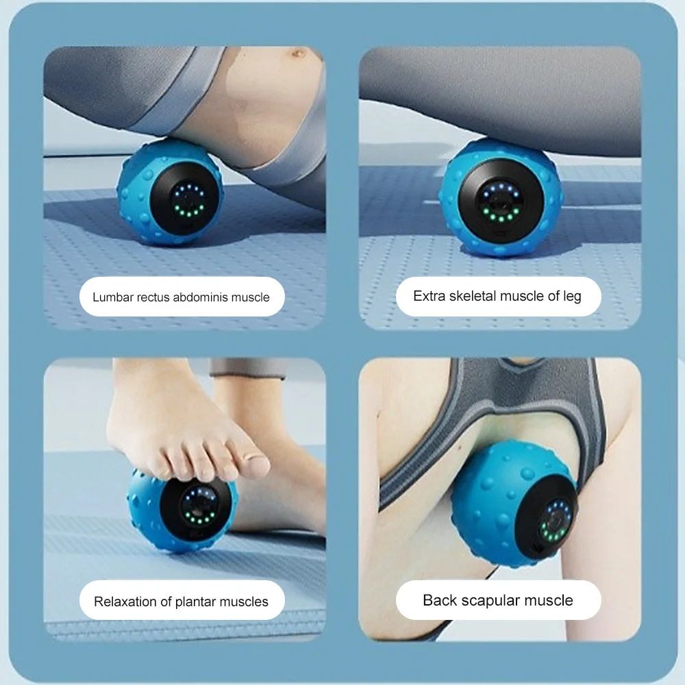 New Vibrating Massage Ball Ele - đánh giá và giá Sports Equipment Images