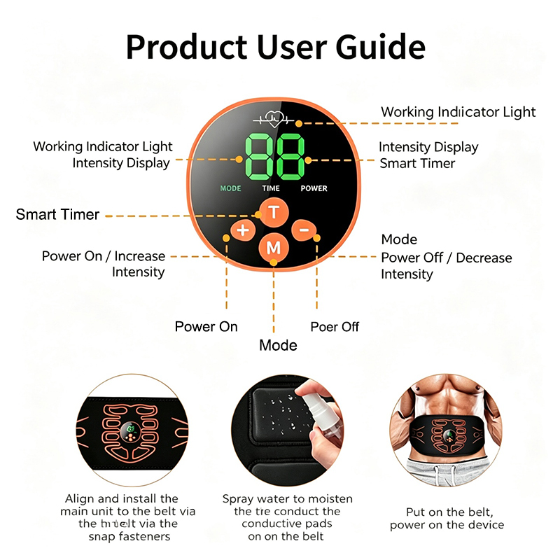 Abdominal Toning Belt Smart Ab - đánh giá và giá Sports Equipment Images