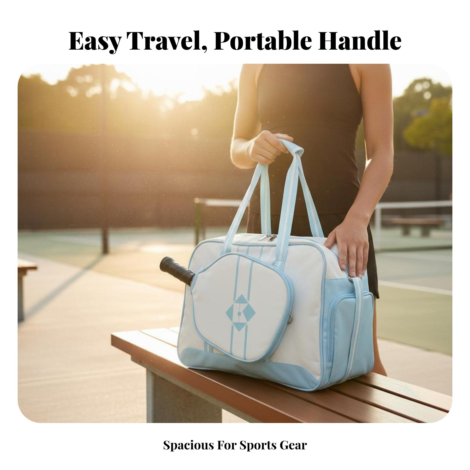 Pickleball Paddle Bag Lightwei - đánh giá và giá Pickleball Paddle