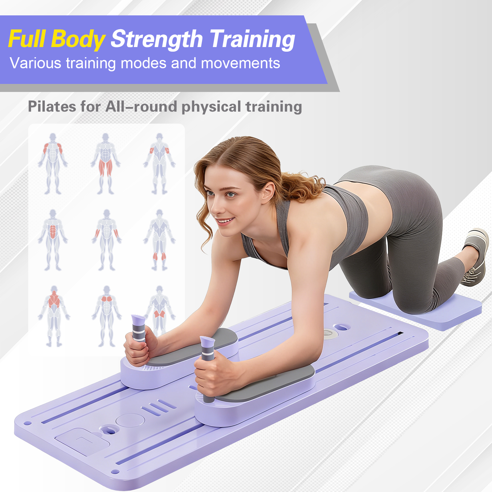 Foldable Pilates Bar Ab Board  - đánh giá và giá Sports Equipment Nearby