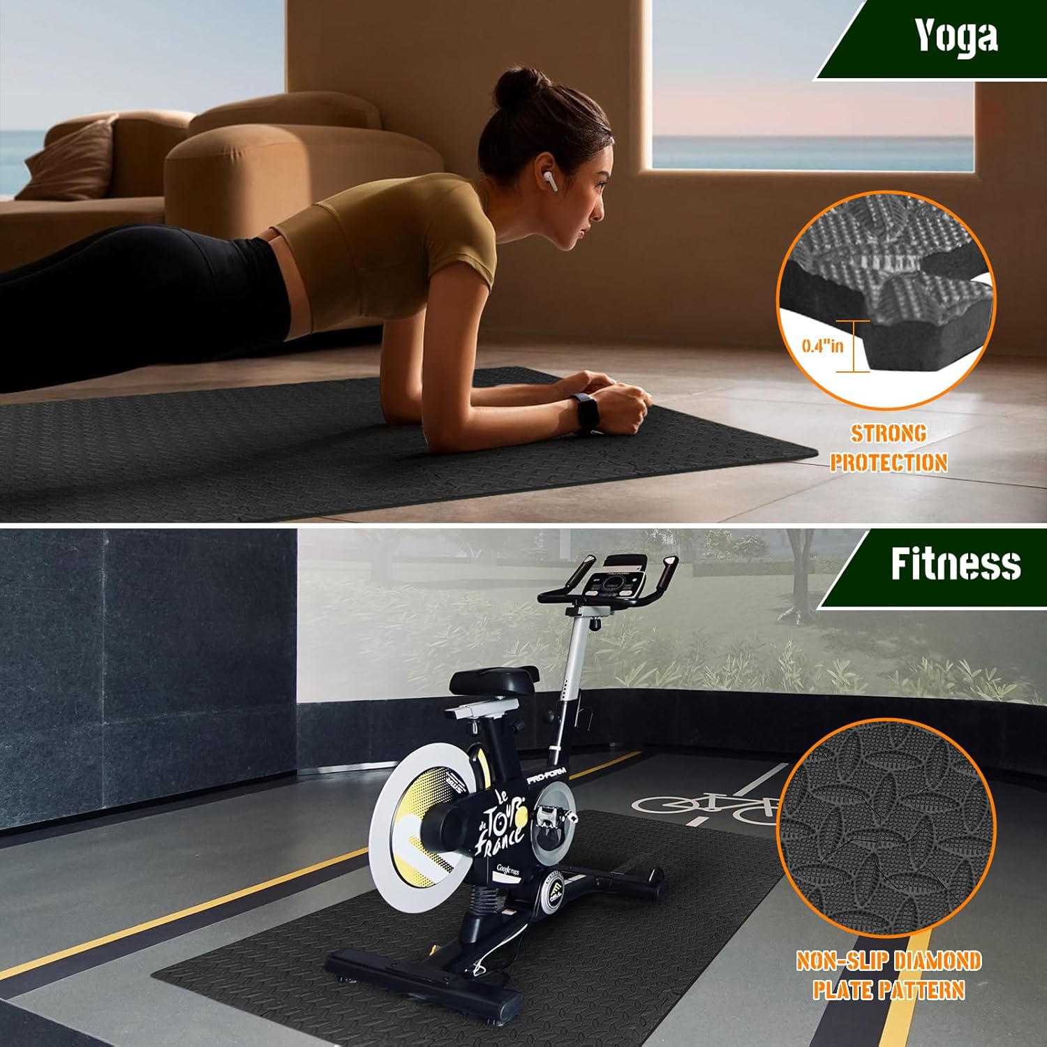 60cm EVA Foam Gym Floor Mats 8 - đánh giá và giá Sports Equipment Images