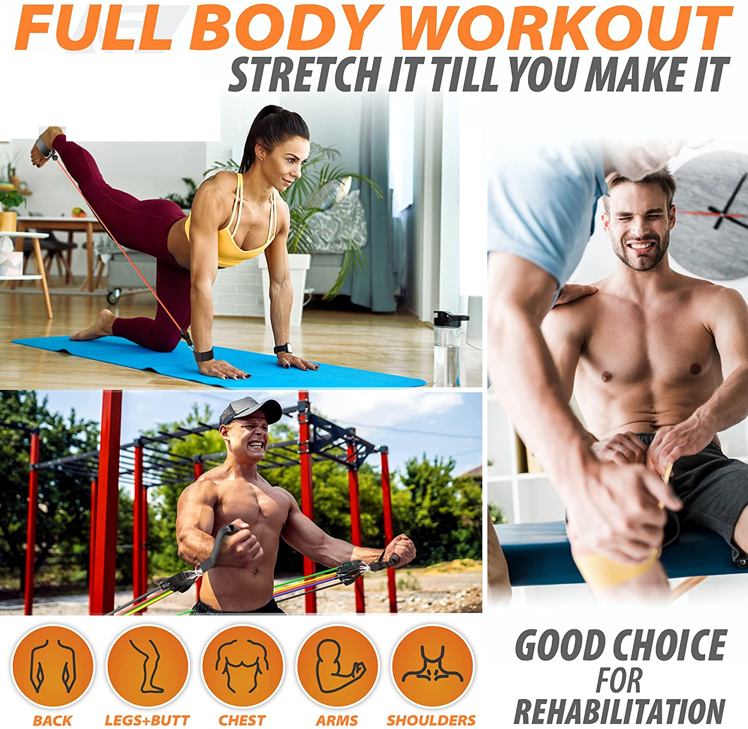 300lb Fitness Booty Resistance - đánh giá và giá Sports Equipment Nearby